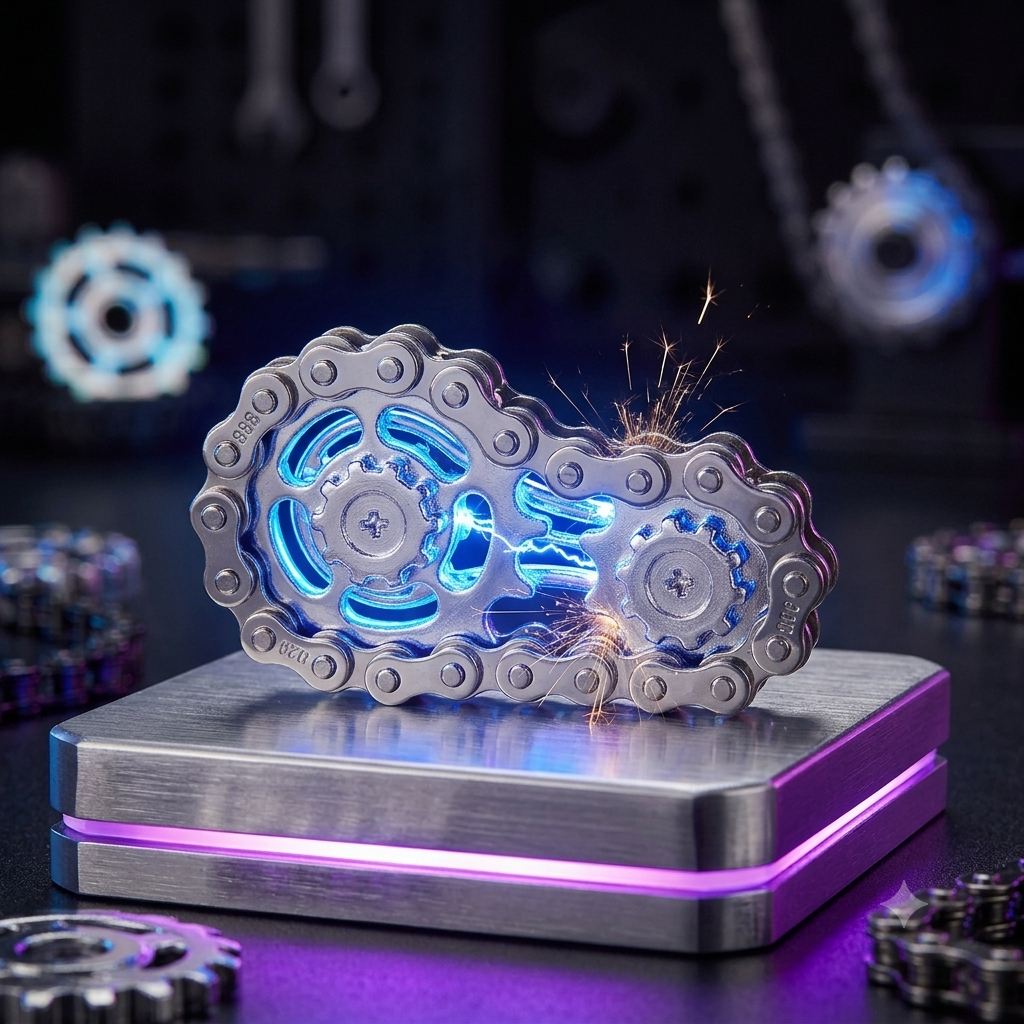 PRE ORDER Gear Spinner Silver